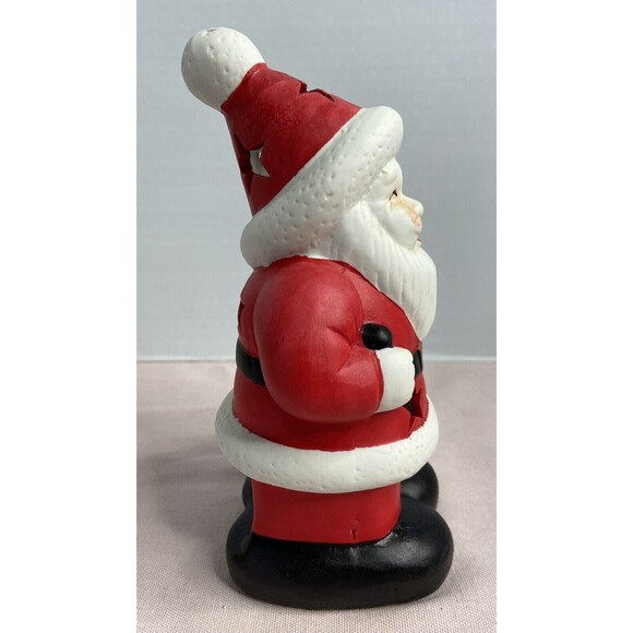 Ceramic, Santa Clause Tea Light  Candle Holder. Christmas Decor. - Picture 3 of 5
